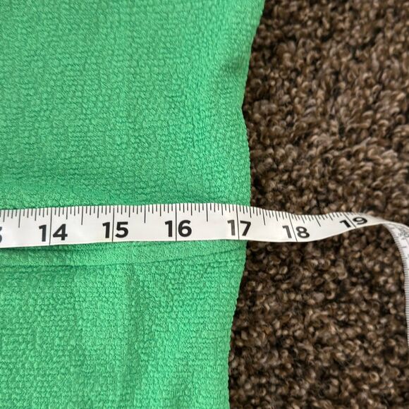 H&M Women's Basic  Green Bodycon Dress Slit  XL - Picture 4 of 6